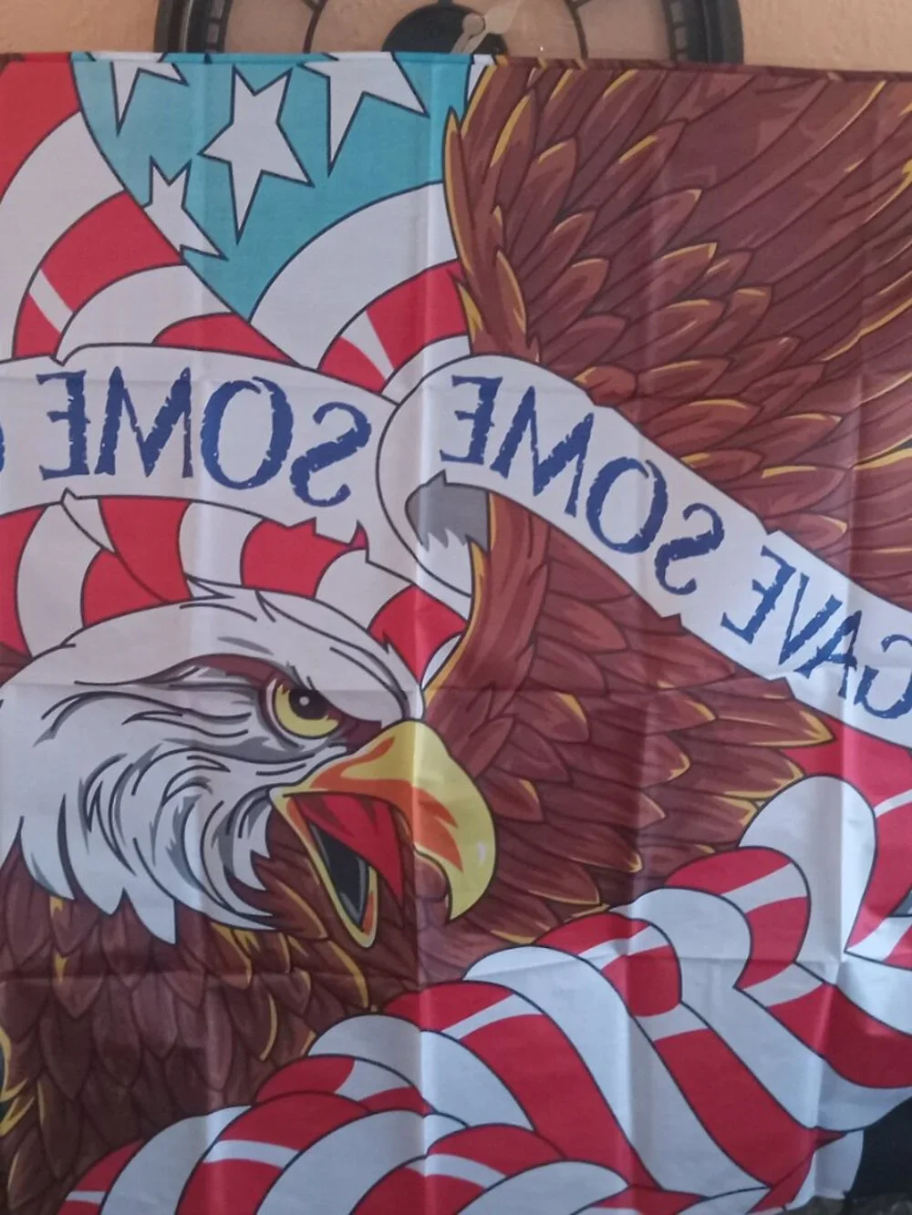 POW 3x5 USA Flag American Eagle